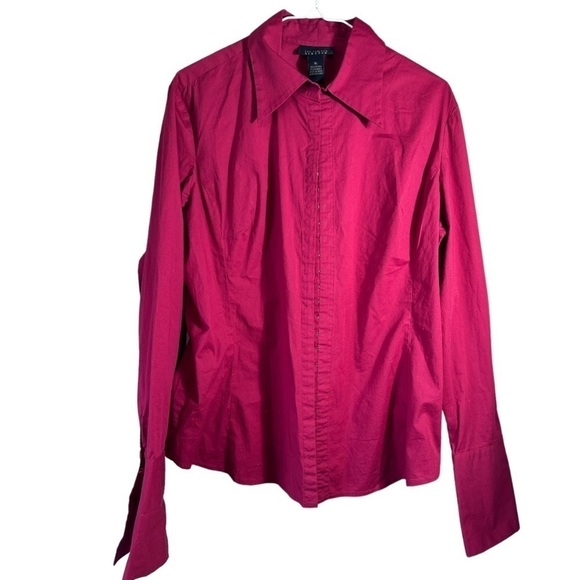 The Limited Stretch Red Clasp Front Top Size XL NWT - Picture 1 of 5